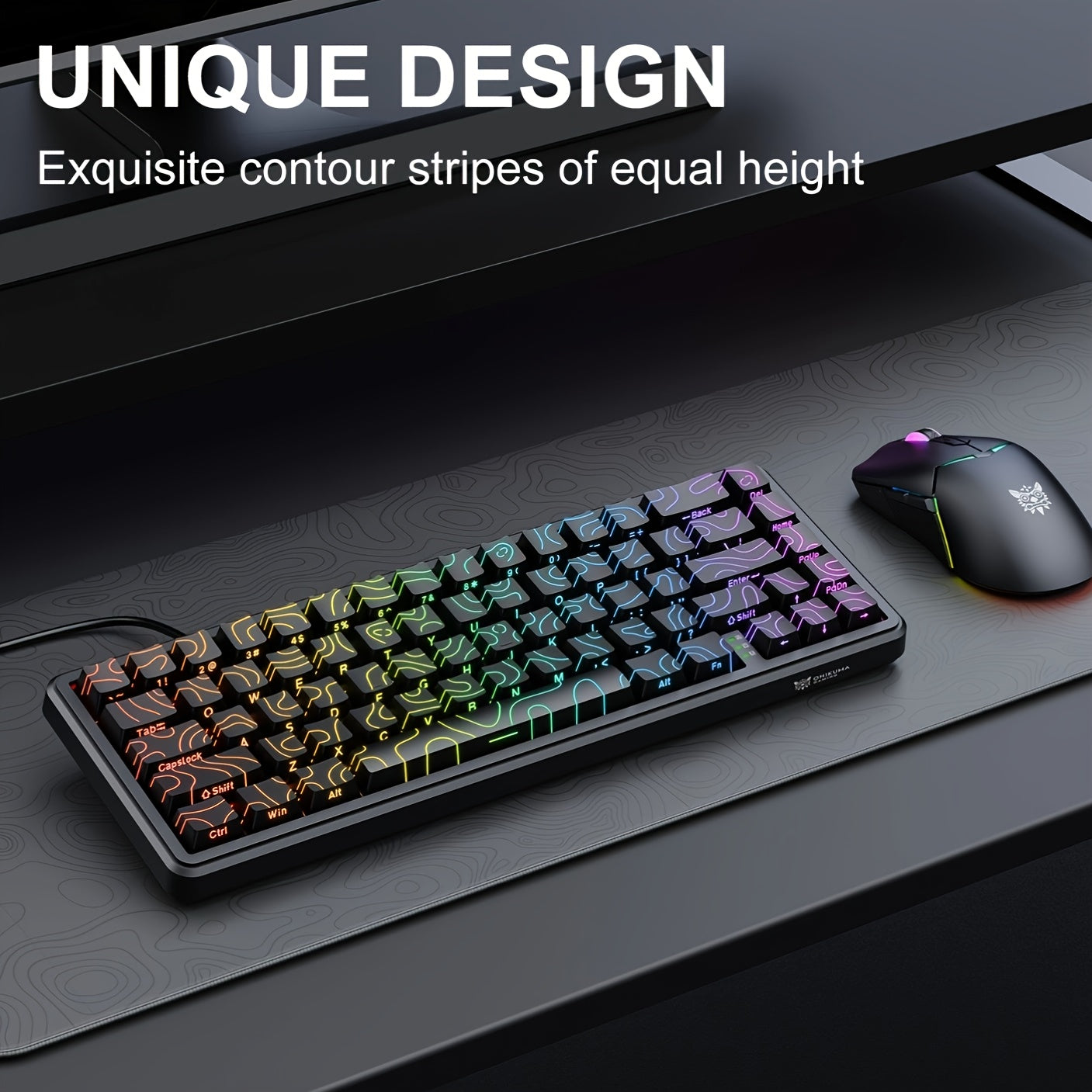 ONIKUMA G67 Gaming Keyboard with Magnetic Axis Mechanical Keys