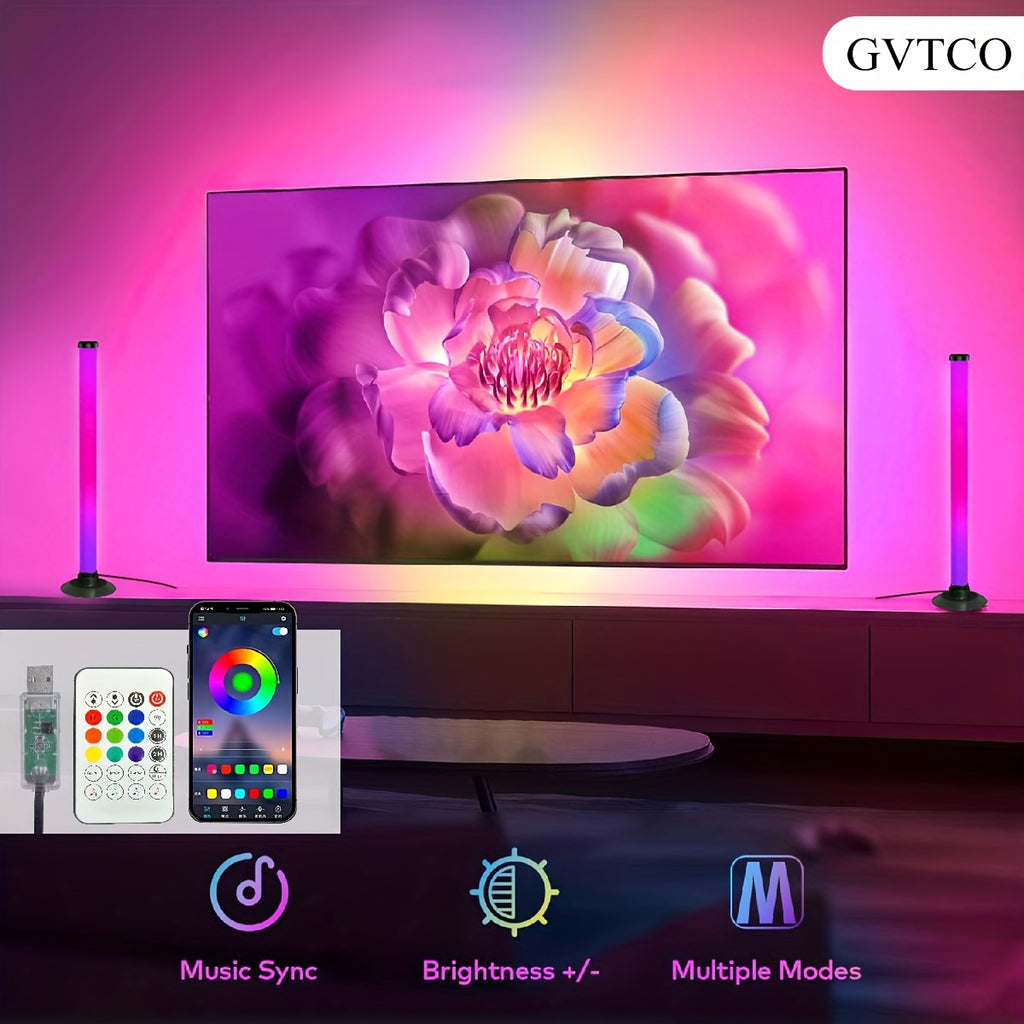 GVTCO Desktop Sound-Activated LED Strip Light