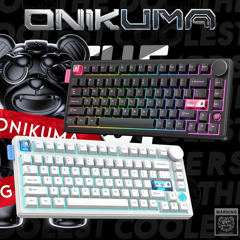 ONIKUMA Triple-Mode Wireless Mechanical Gaming Keyboard MT706