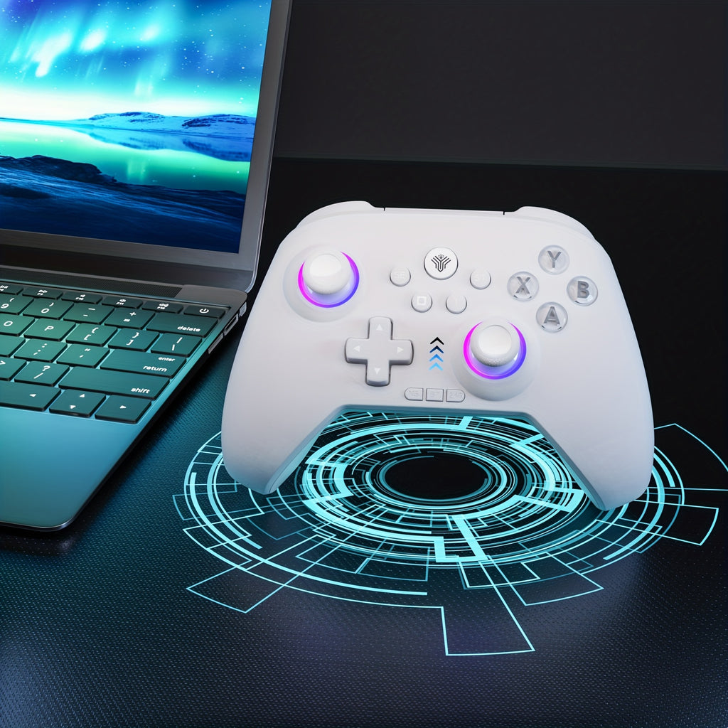 White/Pink/Black PC Wireless Game Controller Gamepad