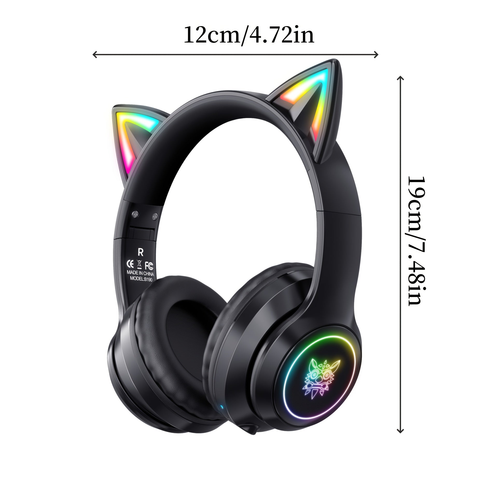 ONIKUMA Cat-Ear Wireless Gaming Headset