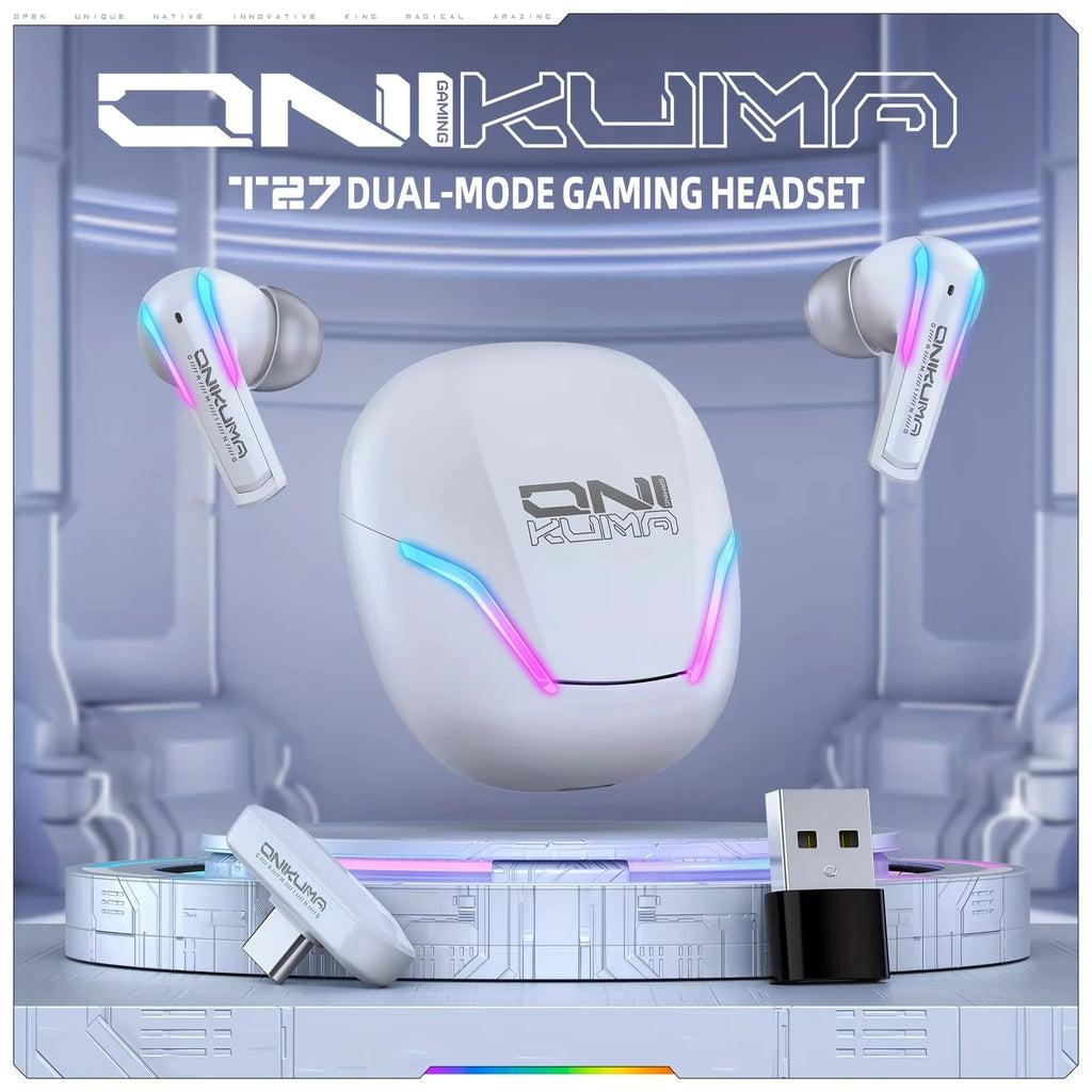 ONIKUMA T27 Wireless Earbuds with Touch Control