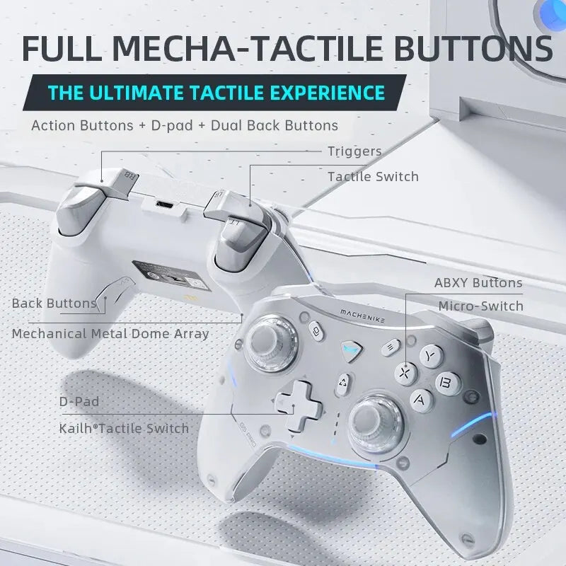 Wireless Gaming Controller for Switch PC Android iOS