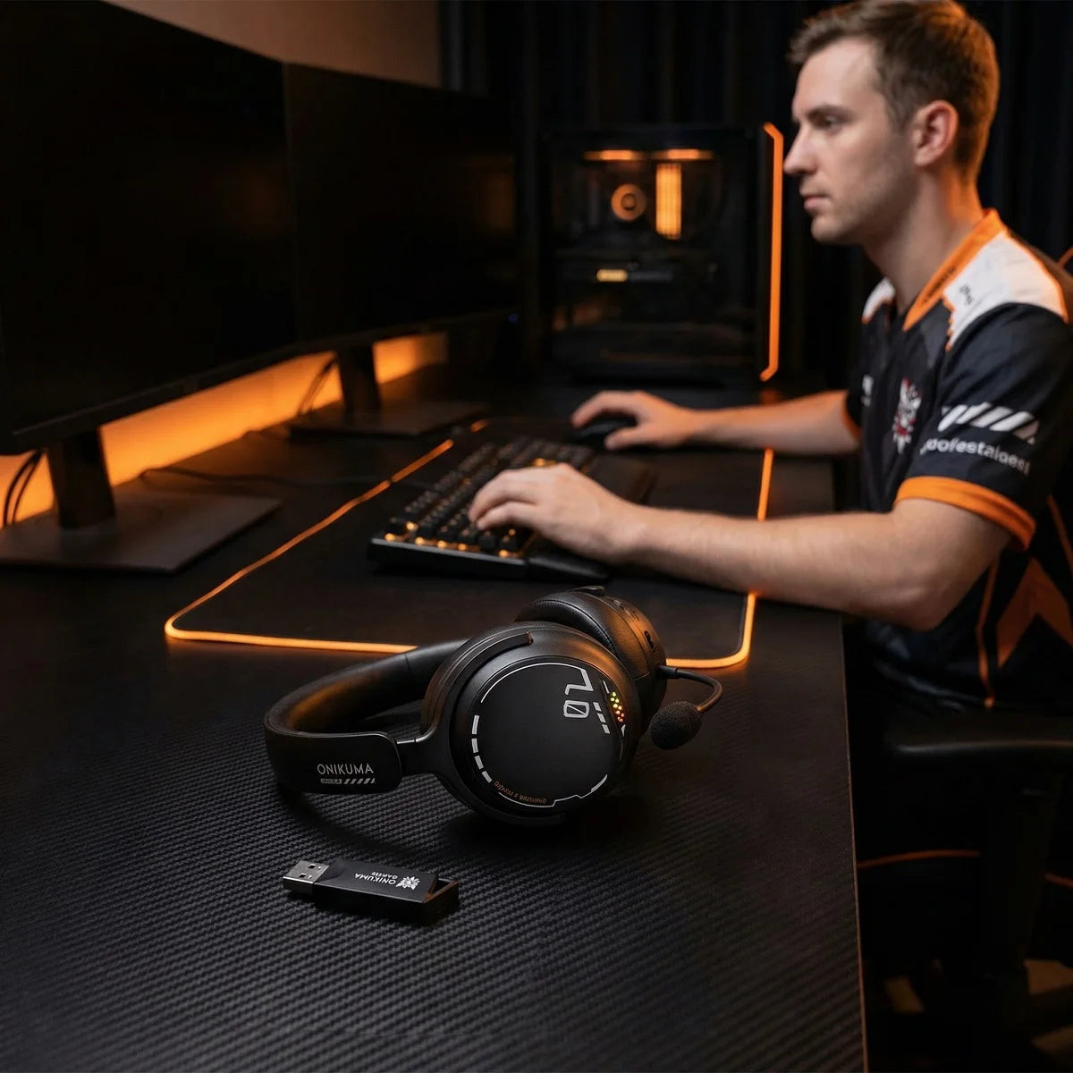 ONIKUMA GT886 Wireless Gaming Headset with Mic