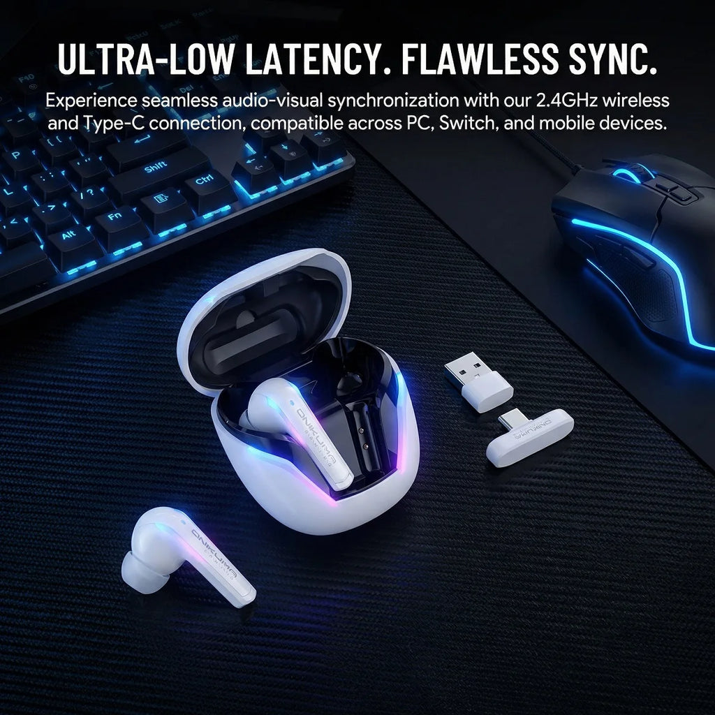 ONIKUMA T27 Wireless Earbuds with Touch Control