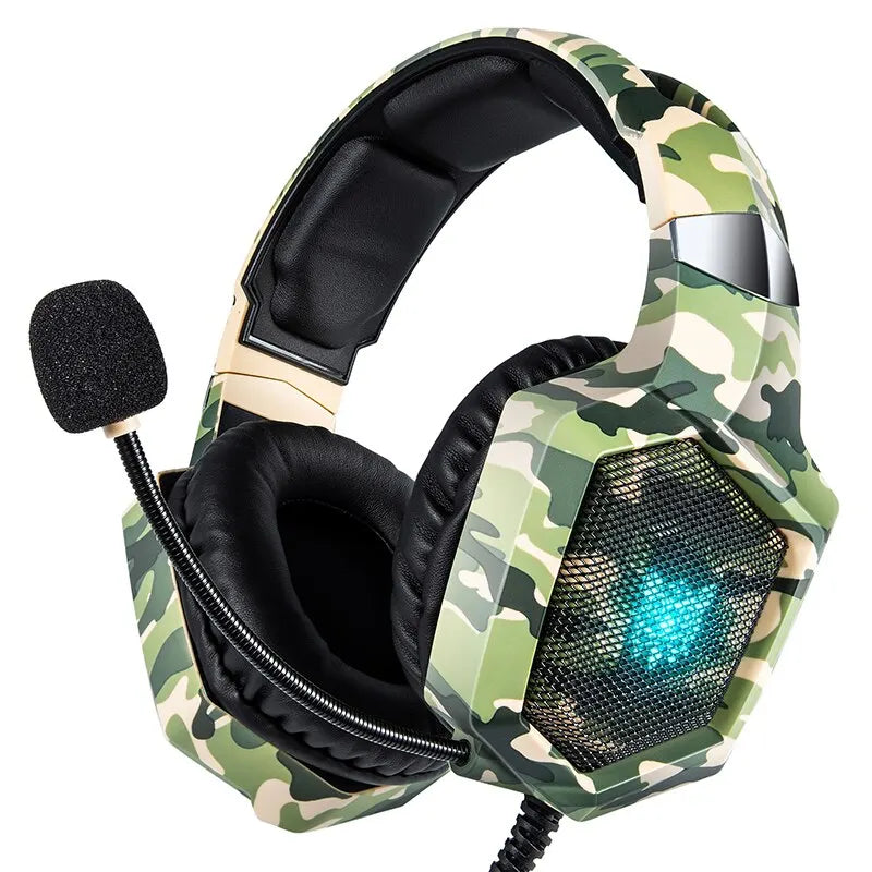 ONIKUMA Wired RGB Stereo Gaming Headphones With Mic