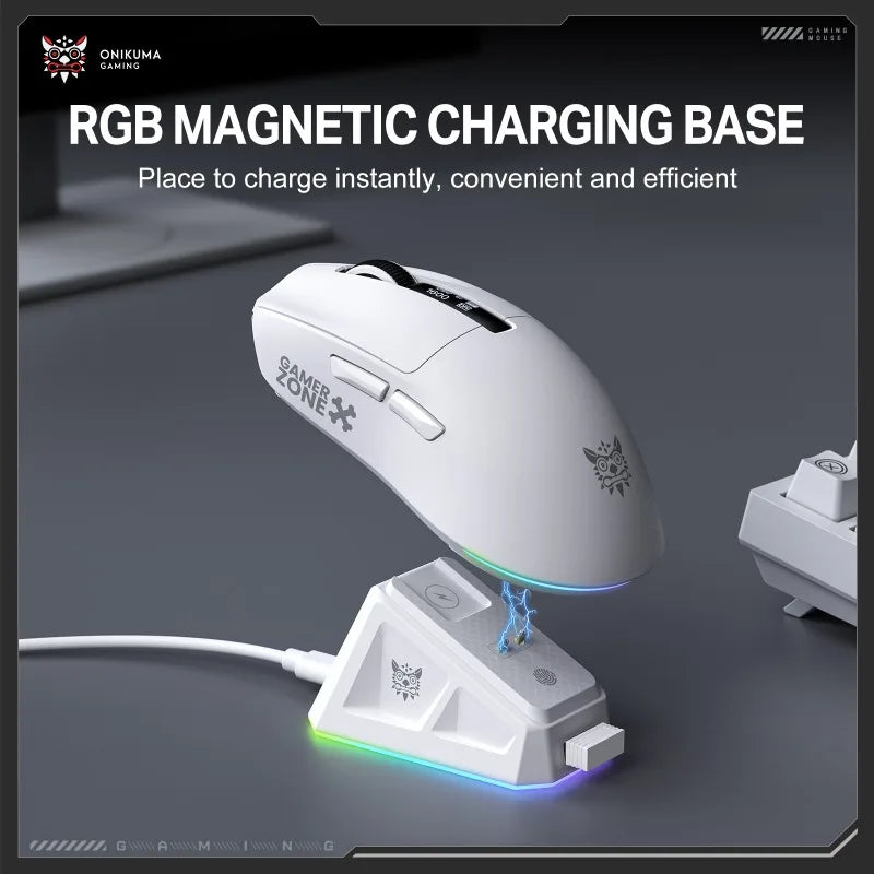 ONIKUMA DM07 Wireless Gaming Mouse RGB