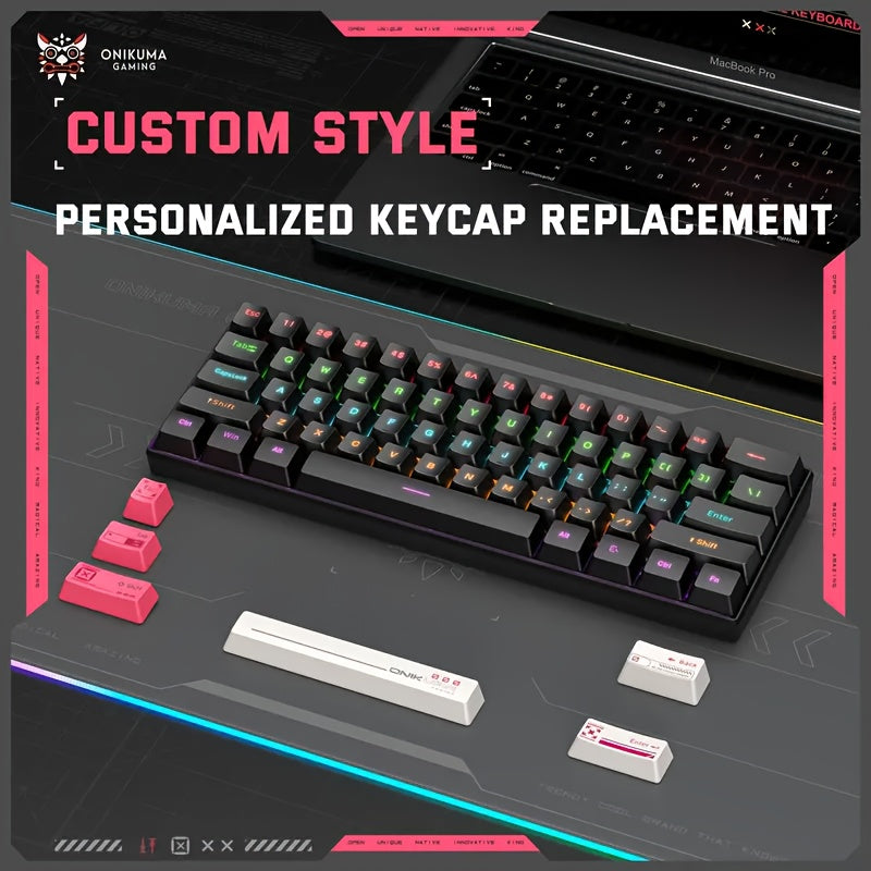 ONIKUMA G55 Professional Gaming Mechanical Wired Keyboard