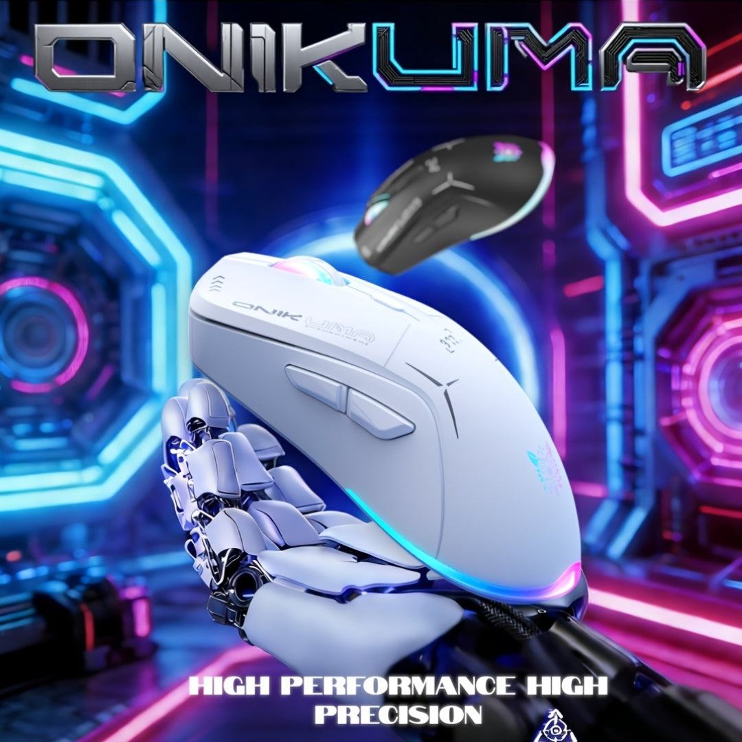 ONIKUMA Wireless Gaming Mouse with 6 Buttons