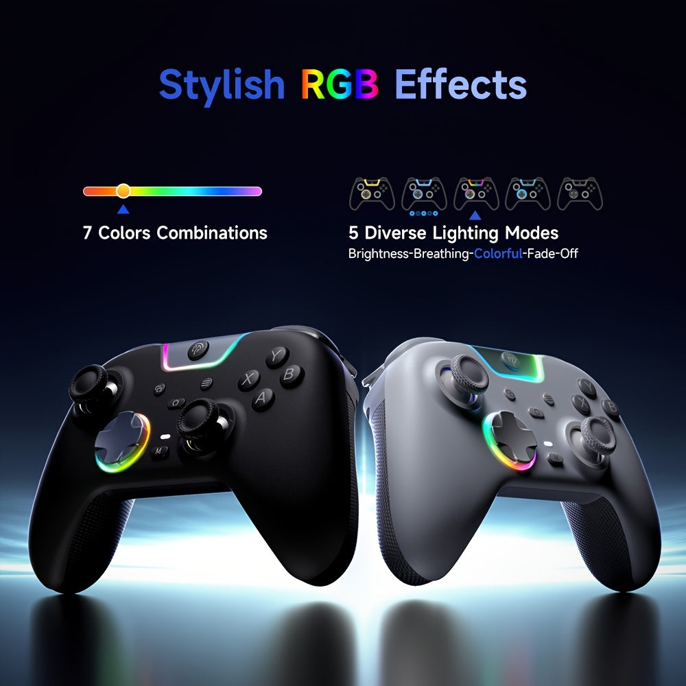 Easysmx X05Pro Wireless RGB PC Controller Video Game Gamepad
