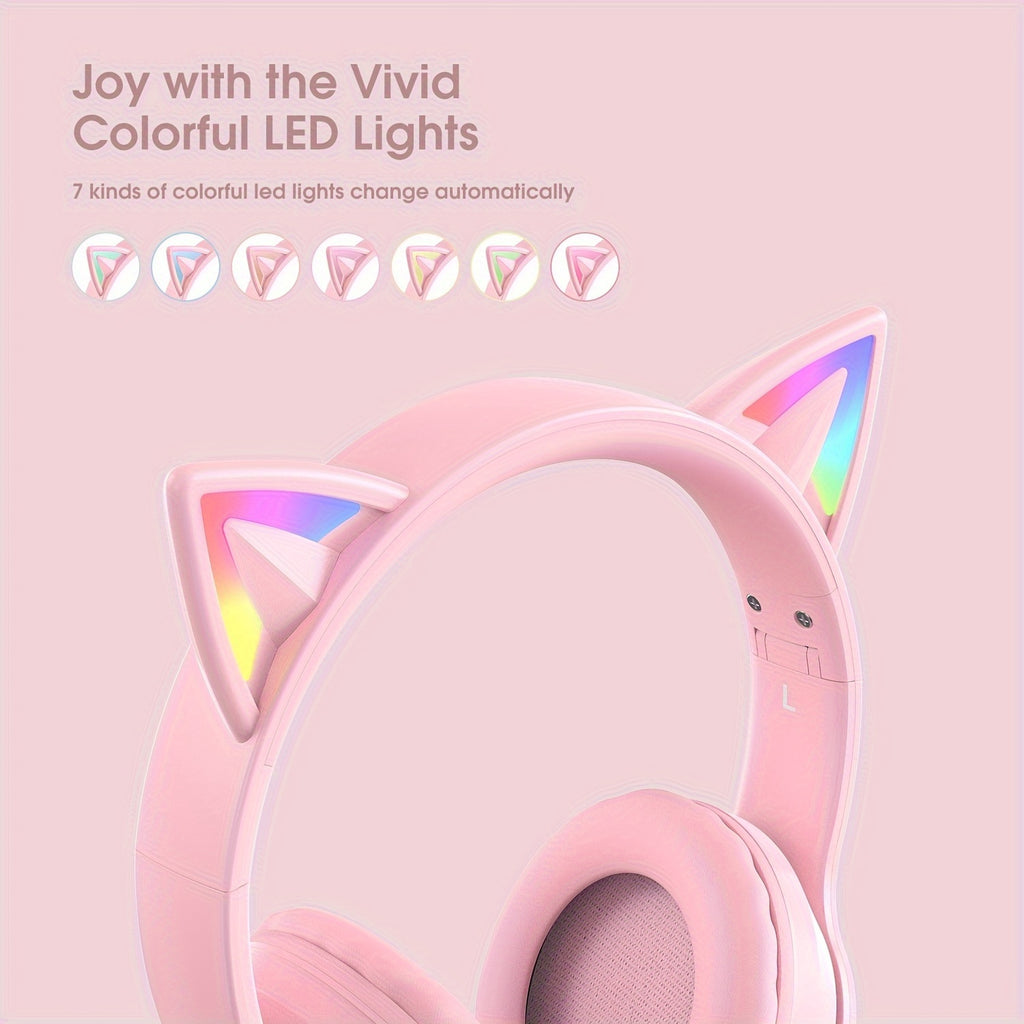 ONIKUMA Cat-Ear Wireless Gaming Headset