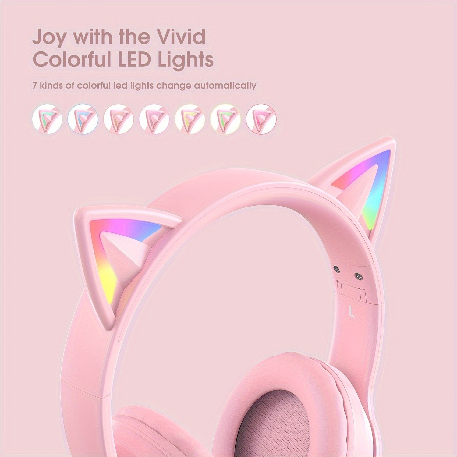 ONIKUMA Cat-Ear Wireless Gaming Headset